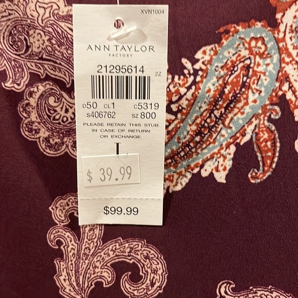 Burgundy wrap dress - Picture 5 of 7